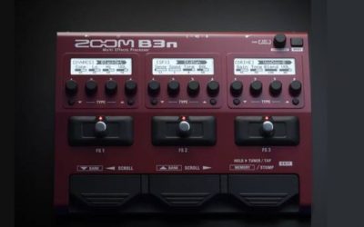 Pedalera para bajo Zoom B3n: review y opiniones